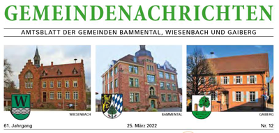 Gemeindenchrichten 25.03.22