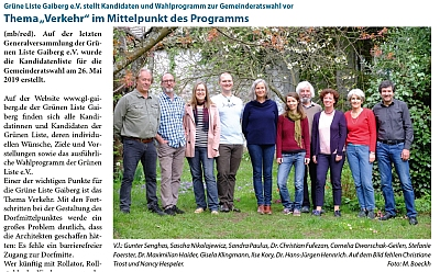 Bammentaler Gaiberger Wiesenbacher Woche Nr. 16, 17.04.2019